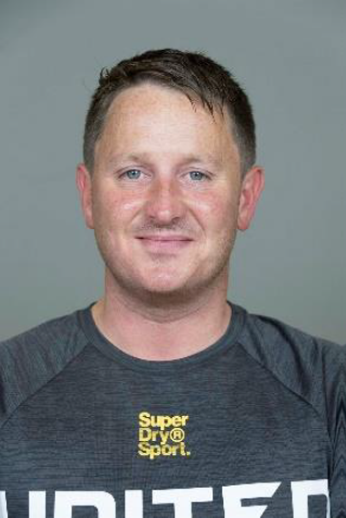 Personnel wears Invictus Games uniform in portrait.